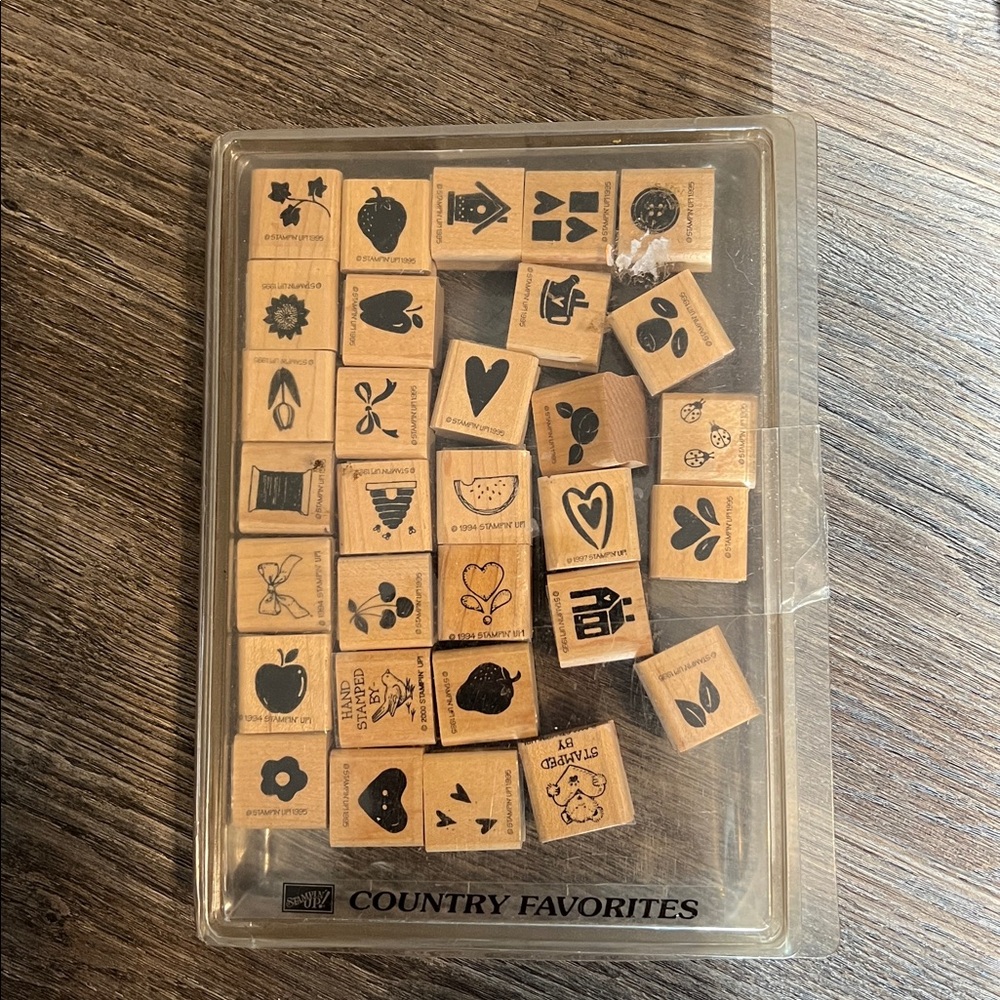 Stampin’ Up! Country Favorites Rubber Stamp Set